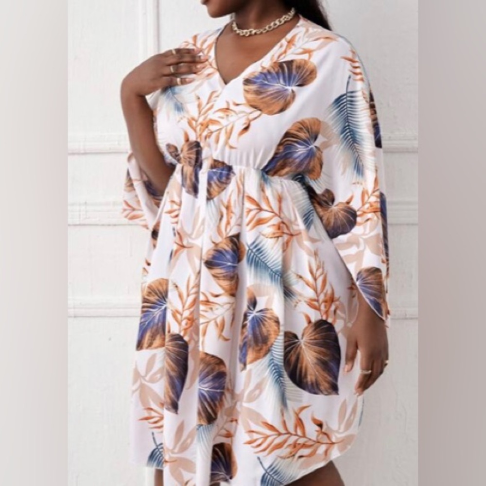 PLUS : BOHO WHITE DRESS